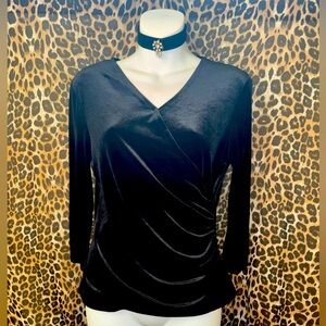 Vintage R&K evening velvet top NWT